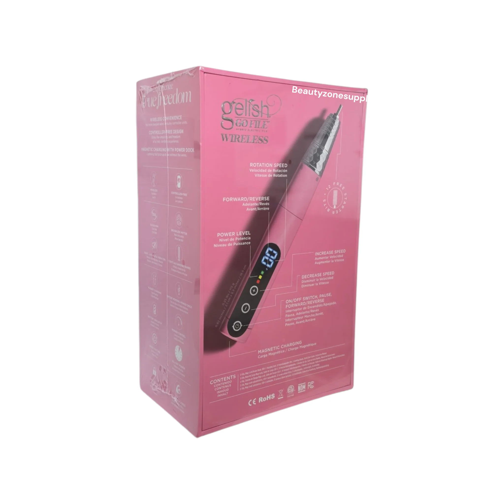 Harmony Gelish Nail Drill Go File Small Cordless - Image 13