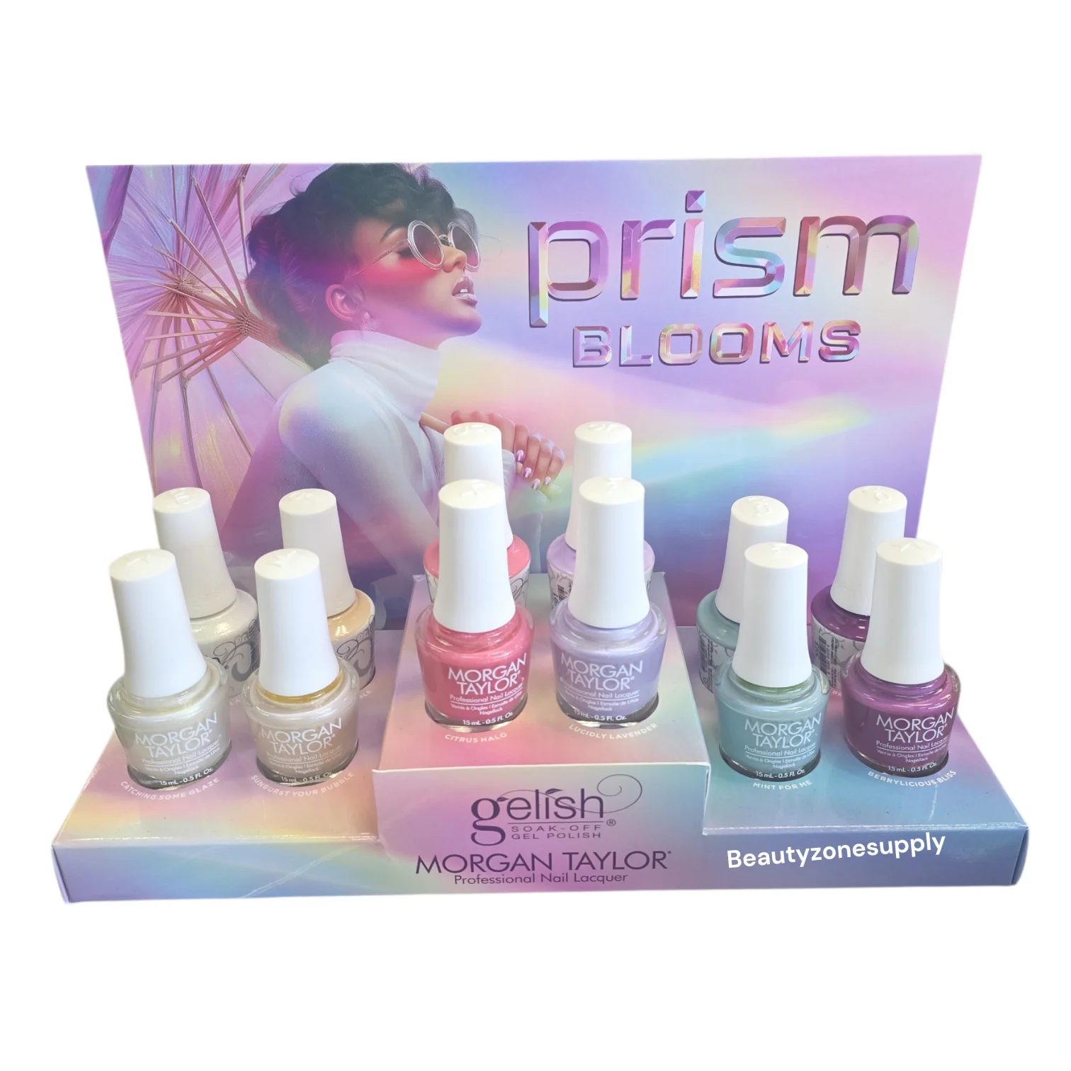 Harmony Gelish Soak Off Gel Prism Blooms Collection 12pc #1130114 - Image 2