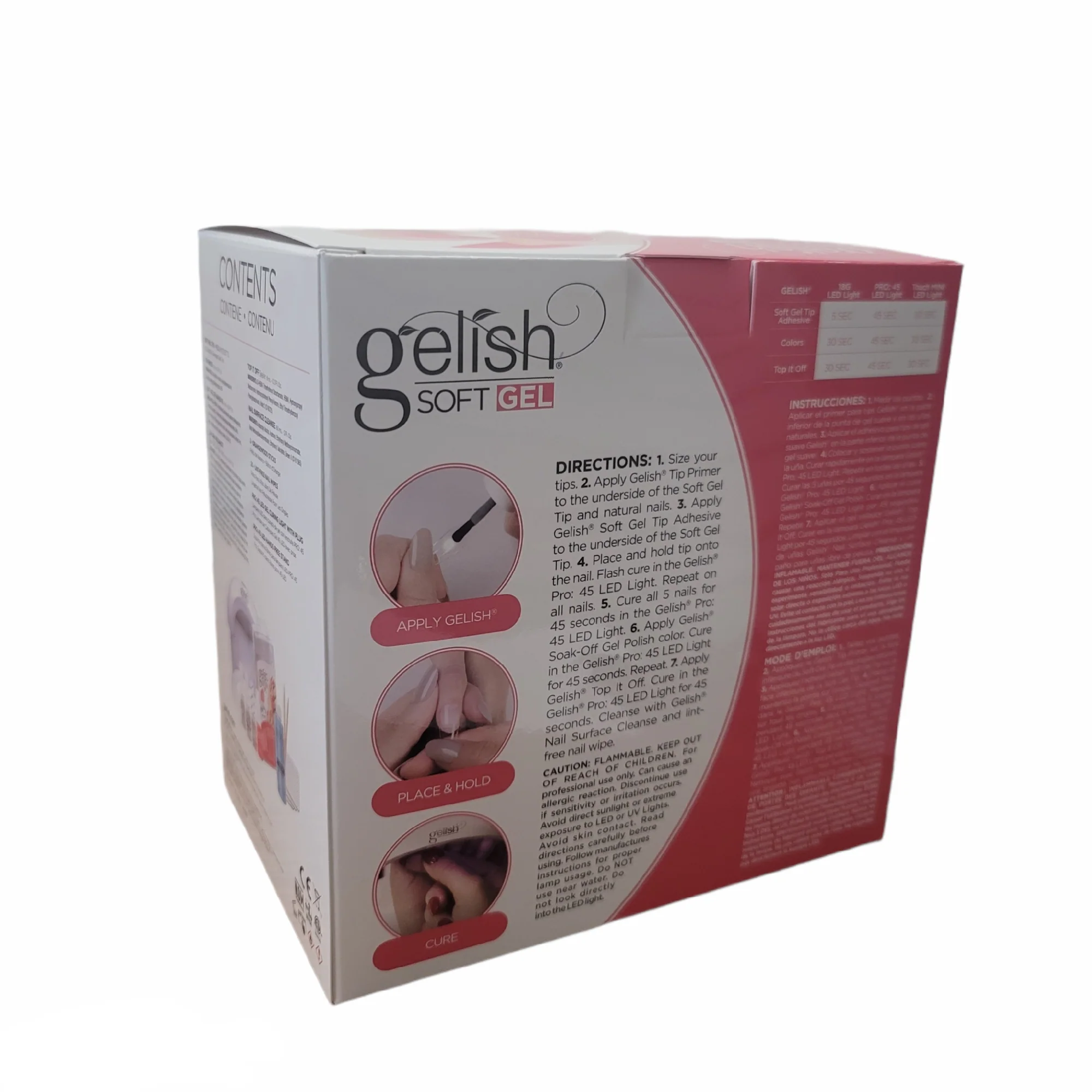 Harmony Gelish Soft Gel Intro Kit Medium Stiletto #1270007 - Image 2