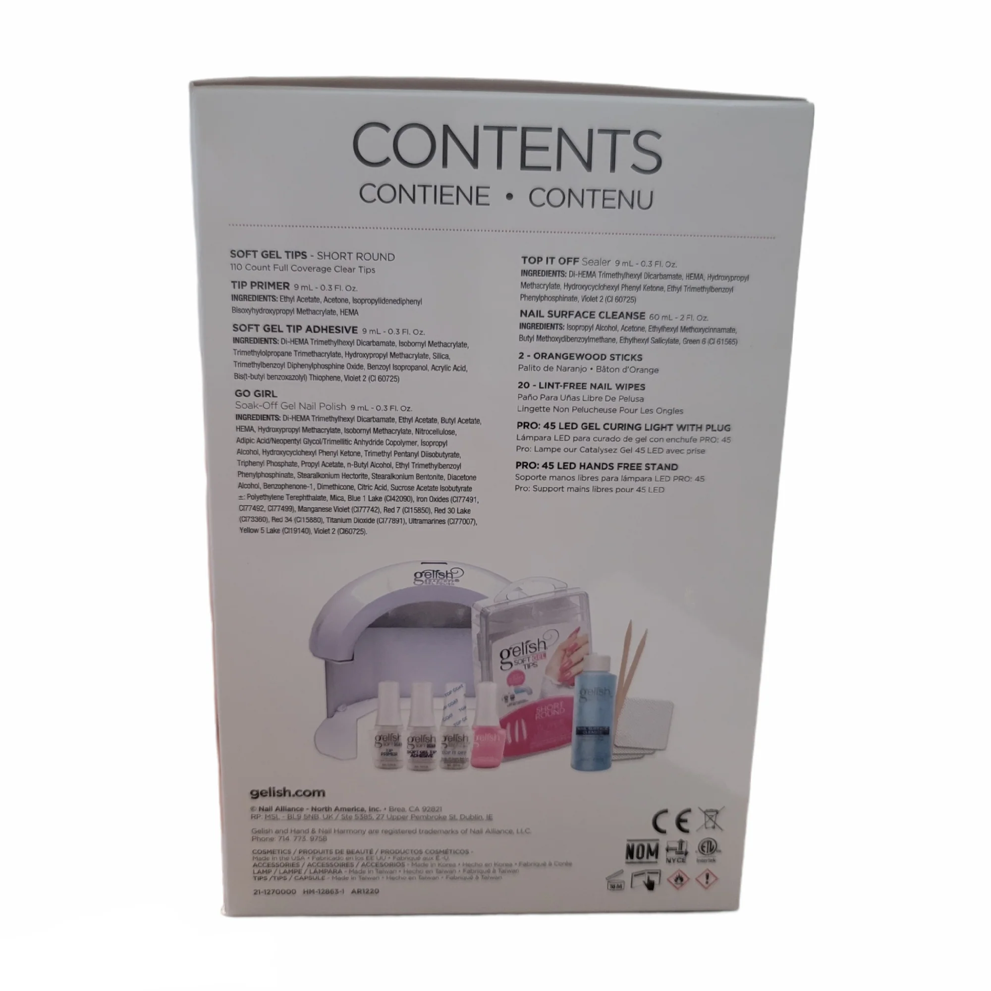 Harmony Gelish Soft Gel Intro Kit Short Round #1270000 - Image 5