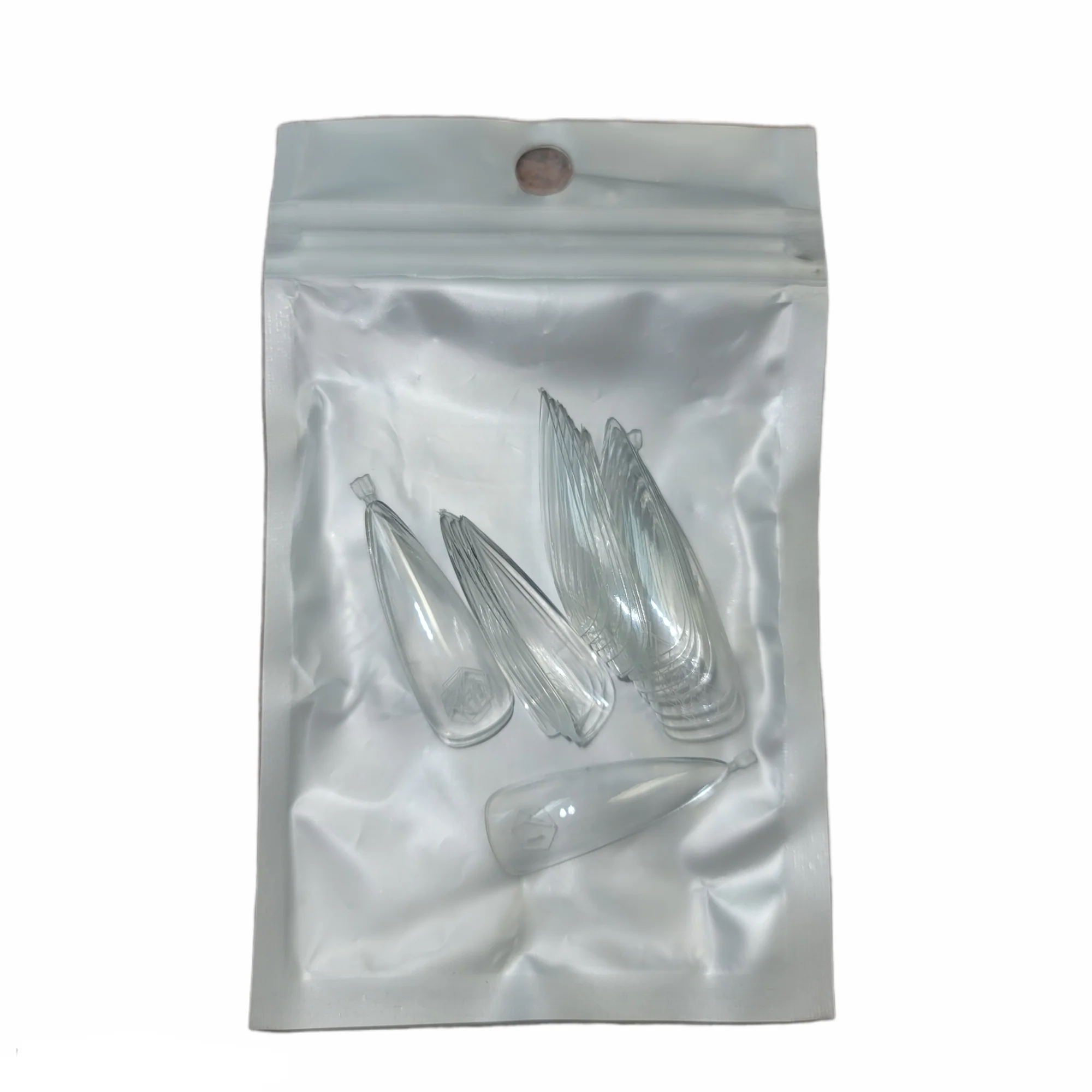 Harmony Gelish Soft Gel Tips Long Stiletto 50 CT Refill - Image 10