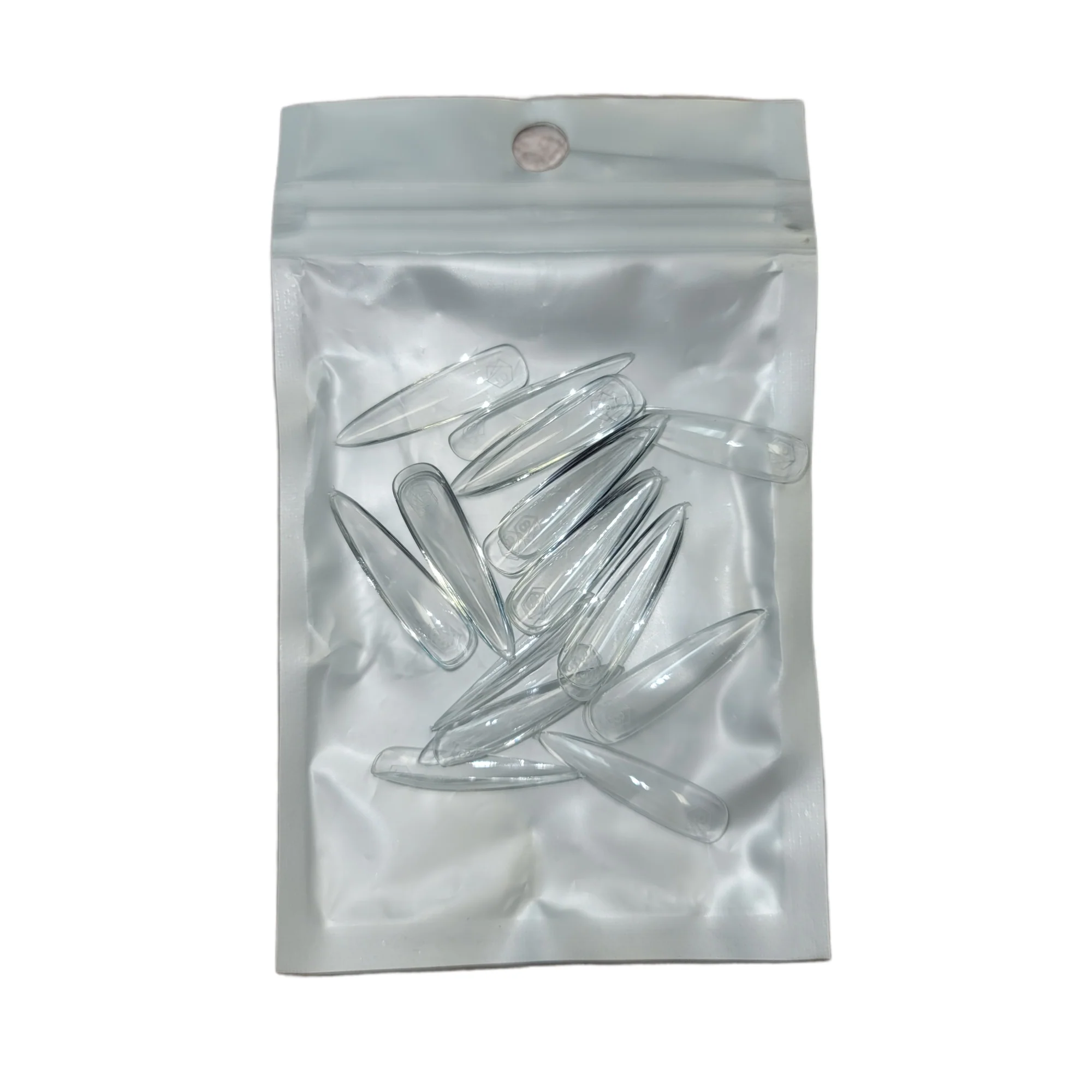 Harmony Gelish Soft Gel Tips Long Stiletto 50 CT Refill - Image 3