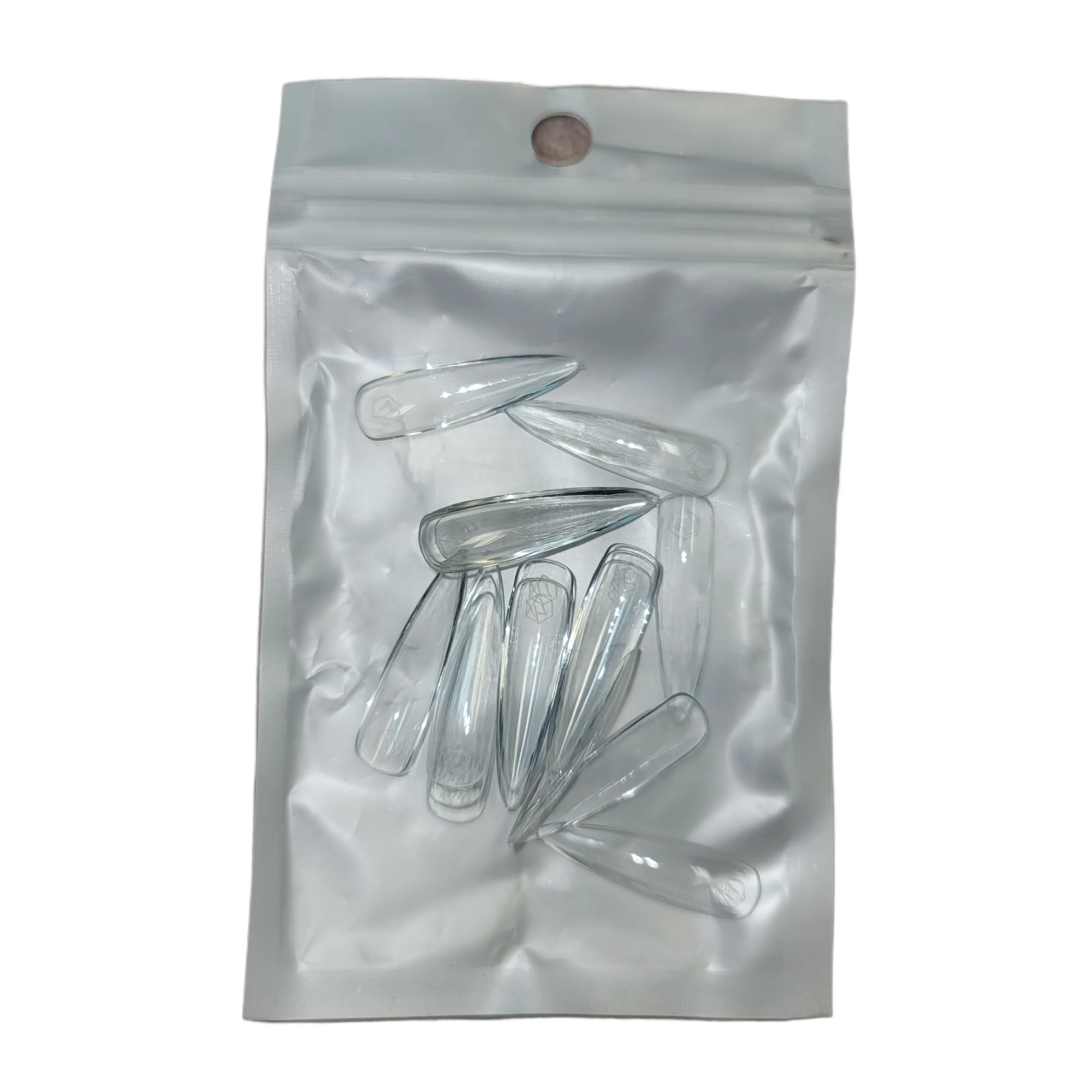Harmony Gelish Soft Gel Tips Long Stiletto 50 CT Refill - Image 4