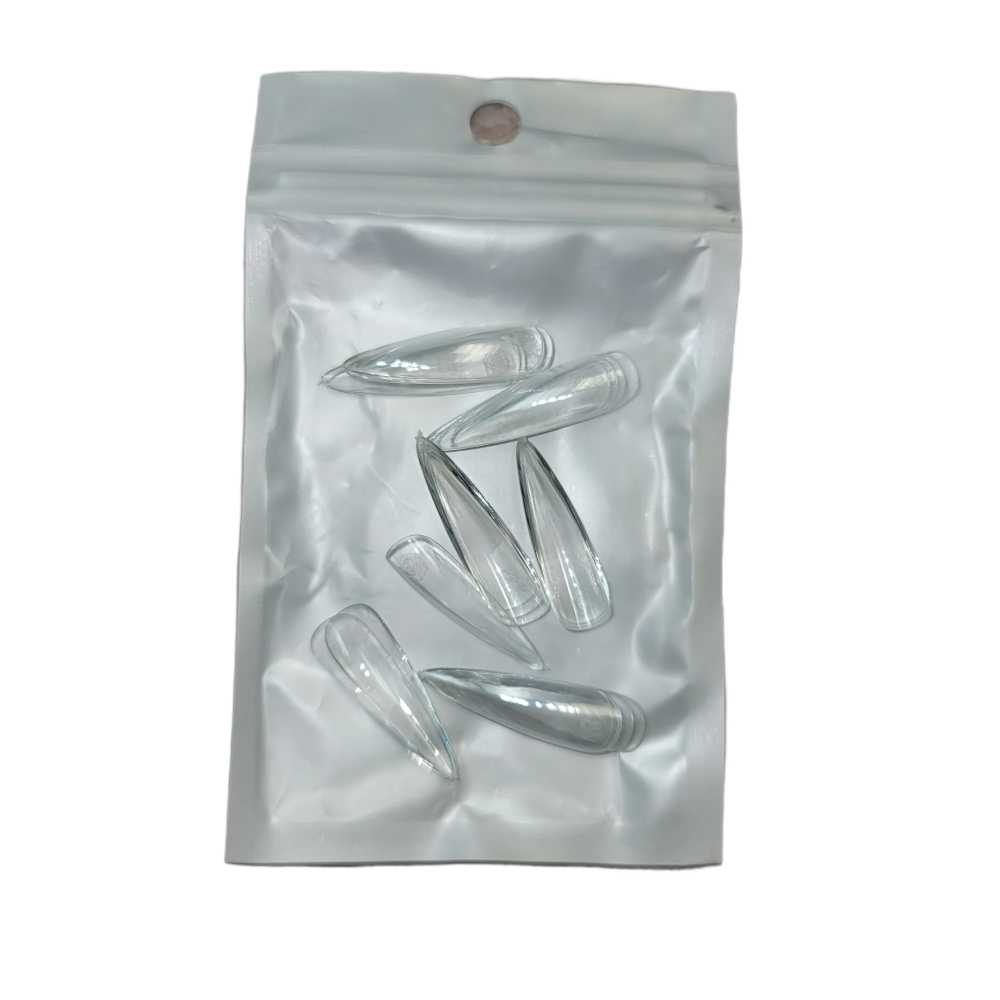 Harmony Gelish Soft Gel Tips Long Stiletto 50 CT Refill - Image 5