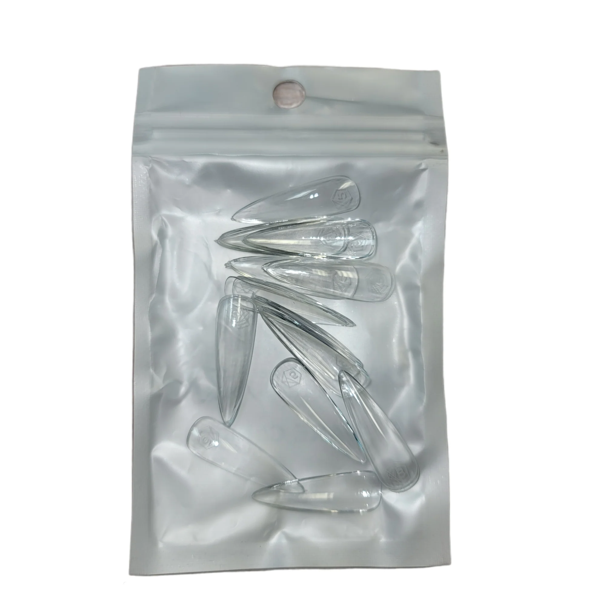 Harmony Gelish Soft Gel Tips Long Stiletto 50 CT Refill - Image 6