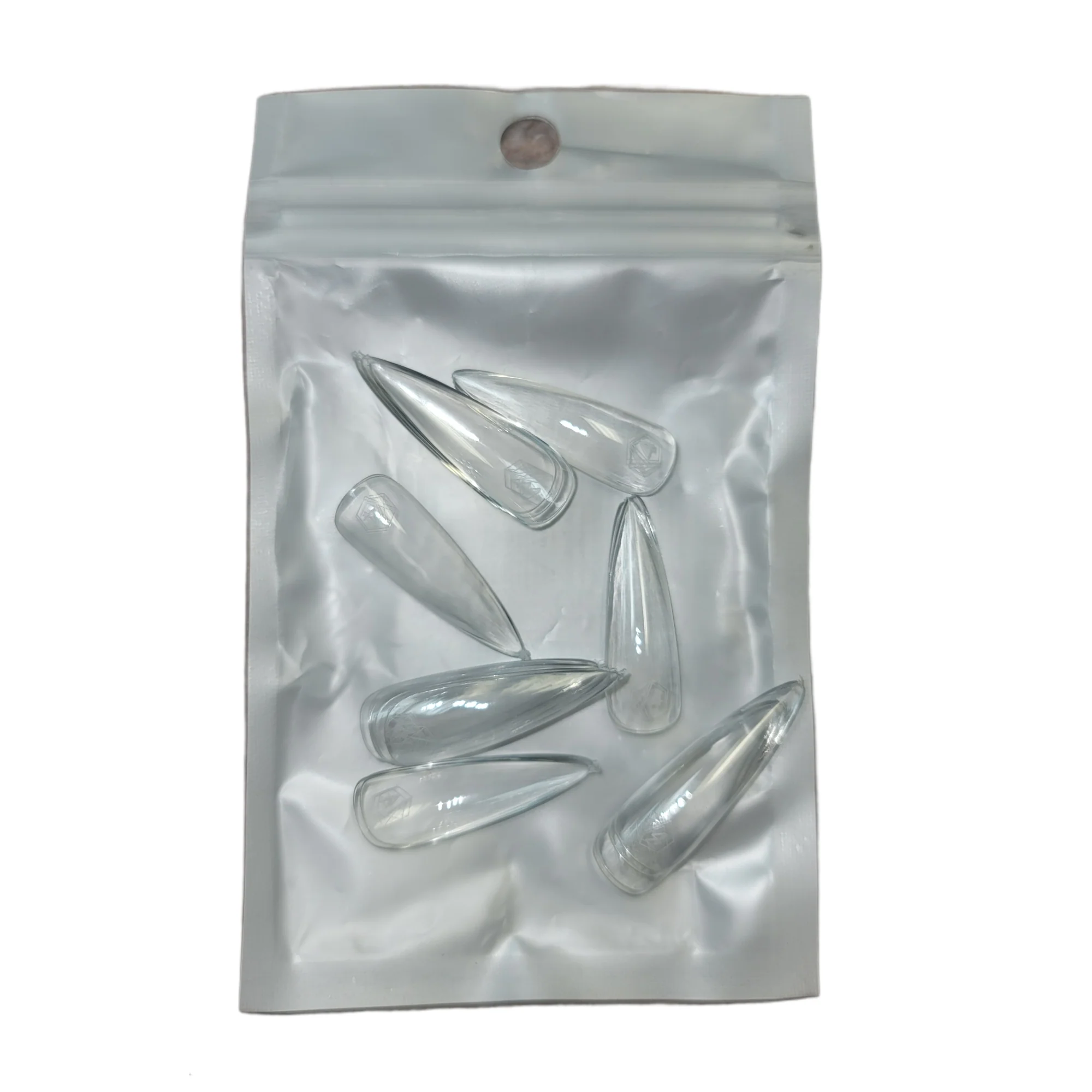 Harmony Gelish Soft Gel Tips Long Stiletto 50 CT Refill - Image 7