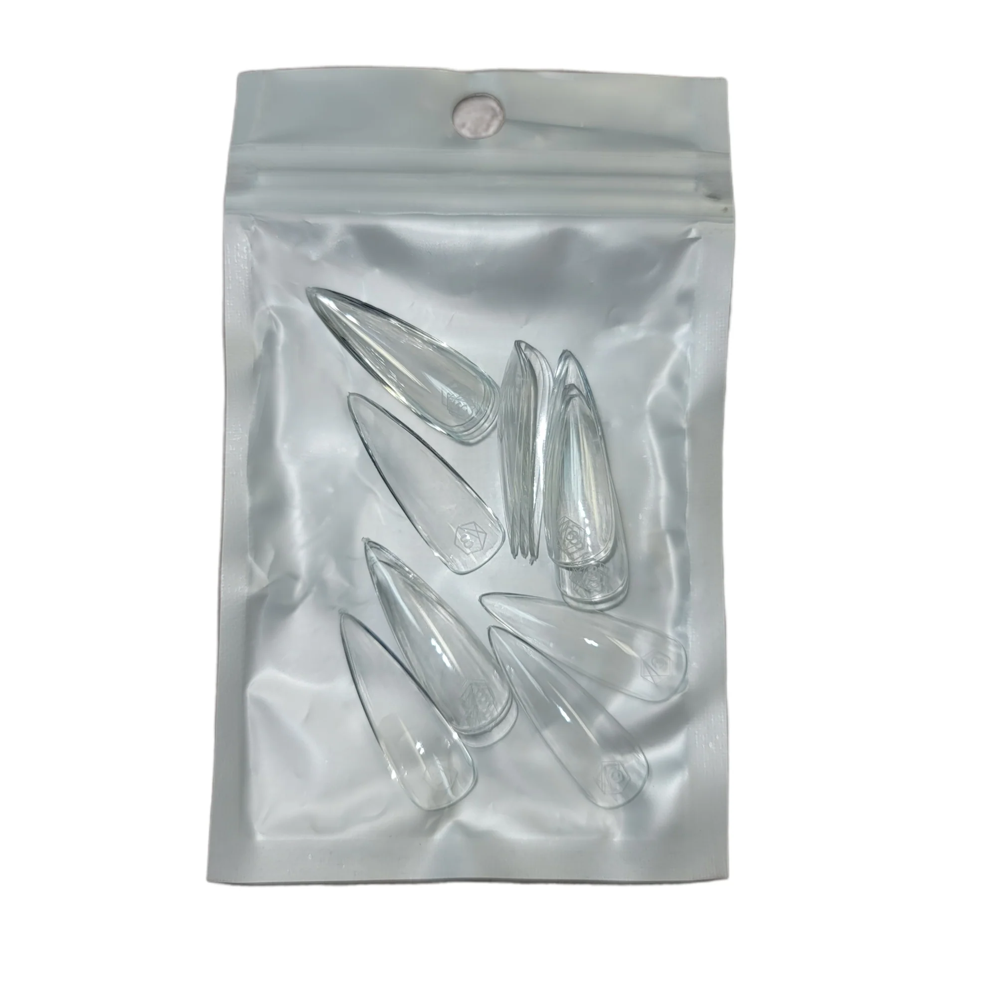 Harmony Gelish Soft Gel Tips Long Stiletto 50 CT Refill - Image 8