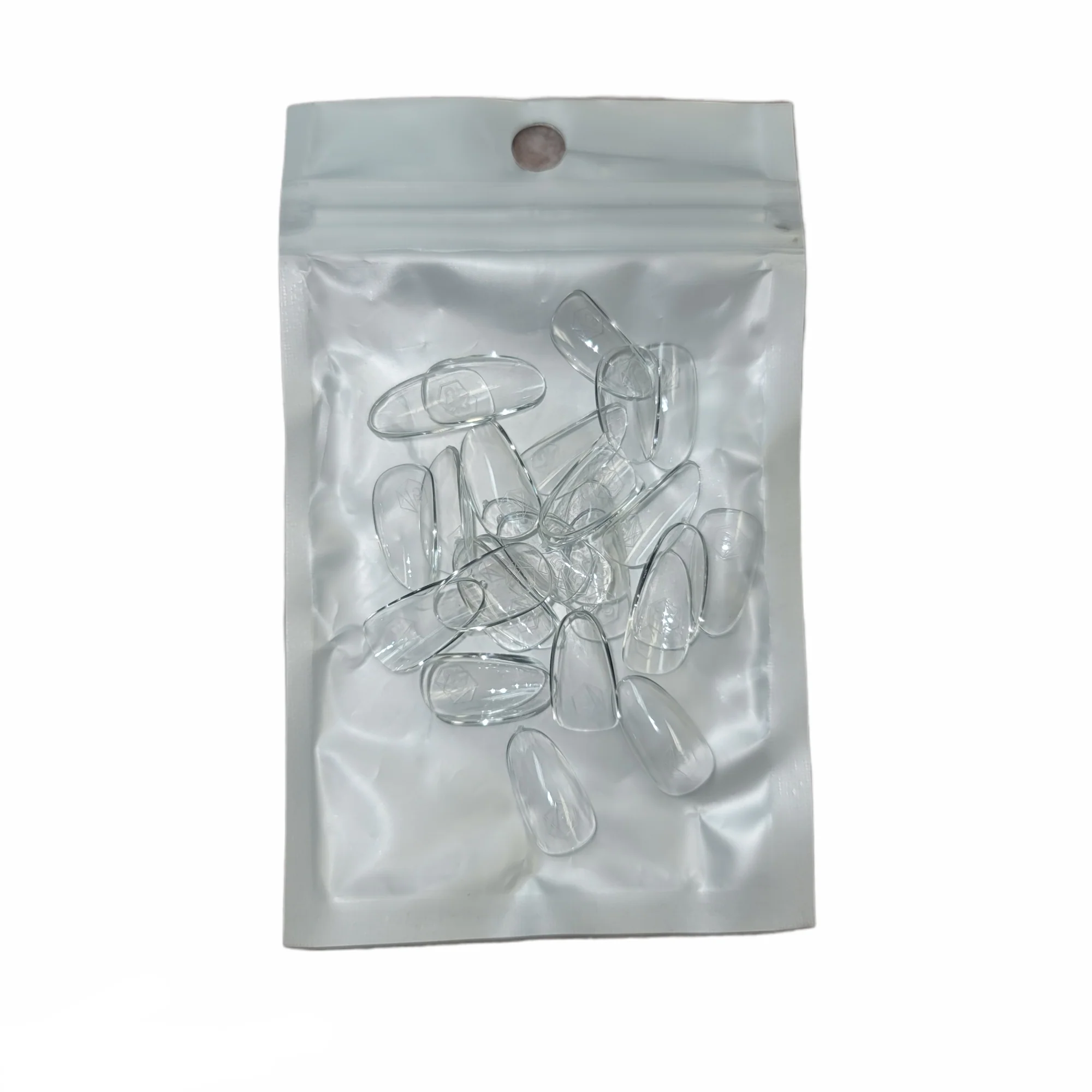 Harmony Gelish Soft Gel Tips Short Round 50 CT Refill - Image 3