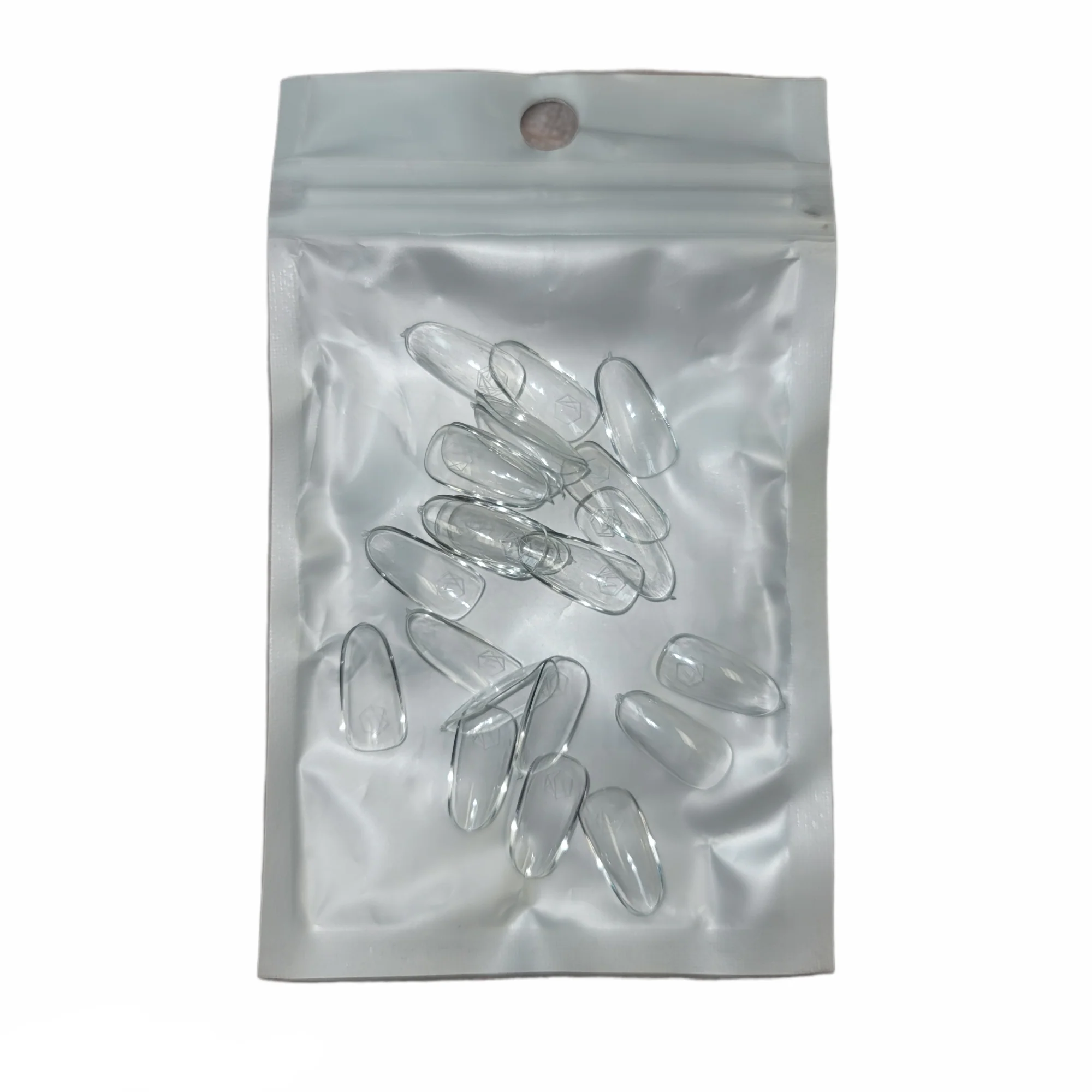 Harmony Gelish Soft Gel Tips Short Round 50 CT Refill - Image 4