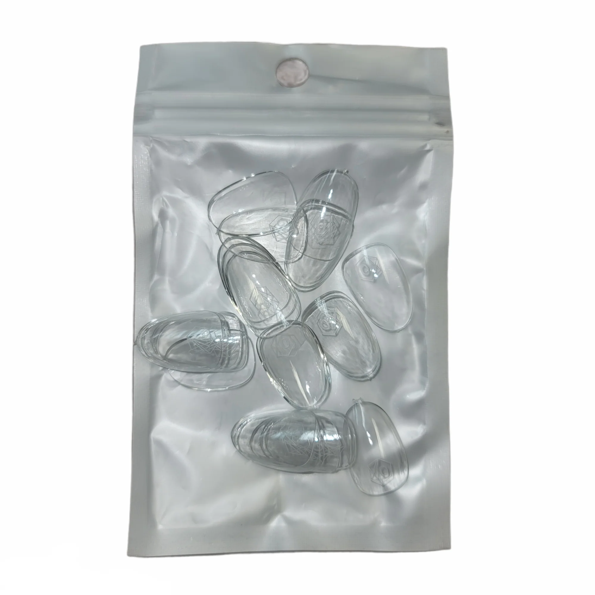 Harmony Gelish Soft Gel Tips Short Round 50 CT Refill - Image 6