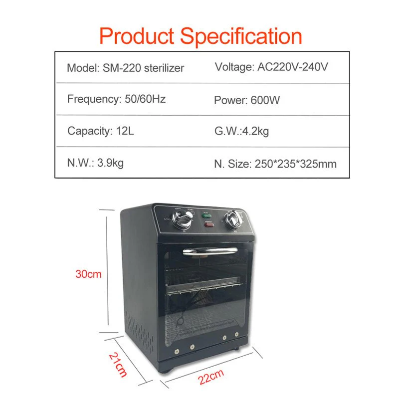 High Temperature Sanitizing Cabinet #SM220 - Image 2