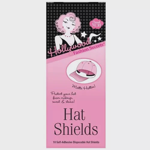 Hollywood Fashion Secrets Hat Shields #31511