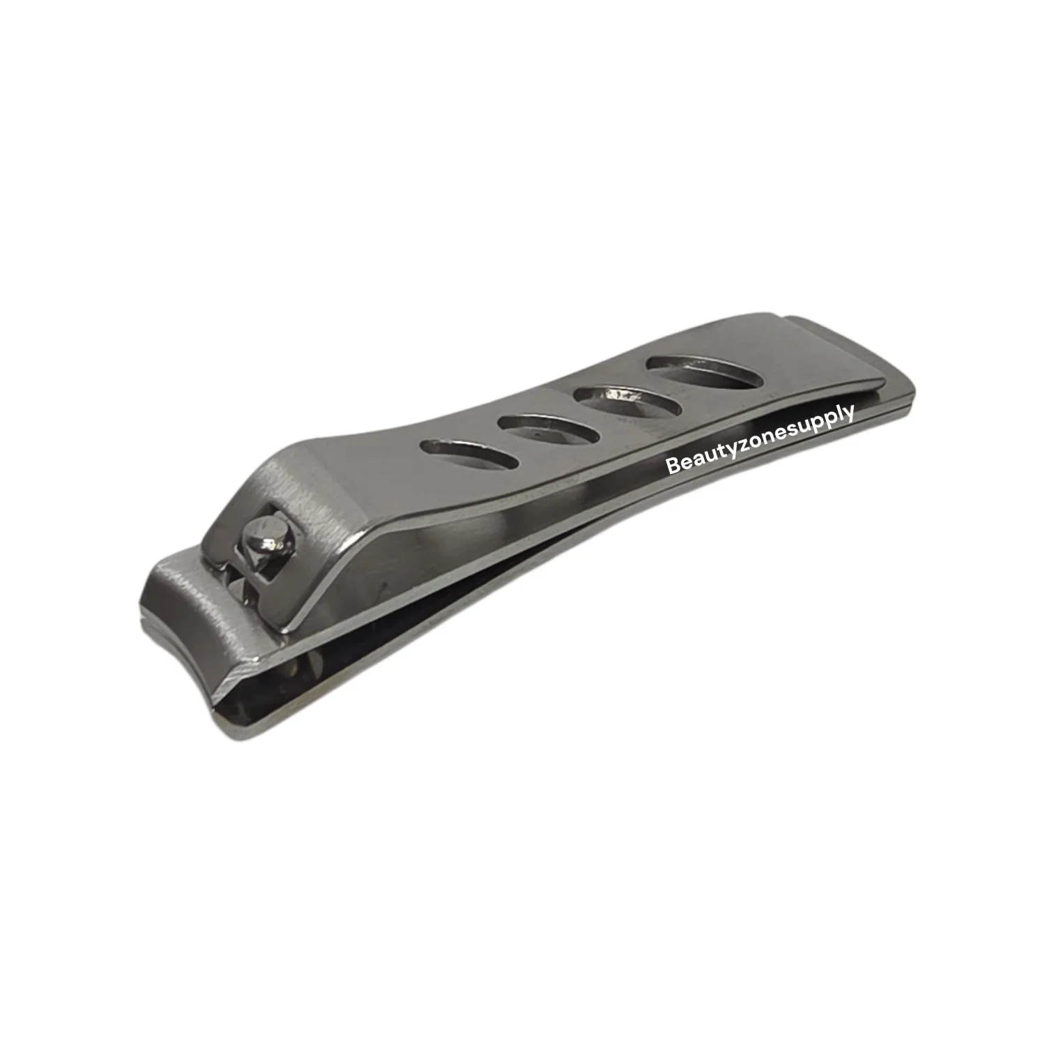 Ikonna Stainless Steel Wide Jaw Nail Clipper Curved Edge - Image 2