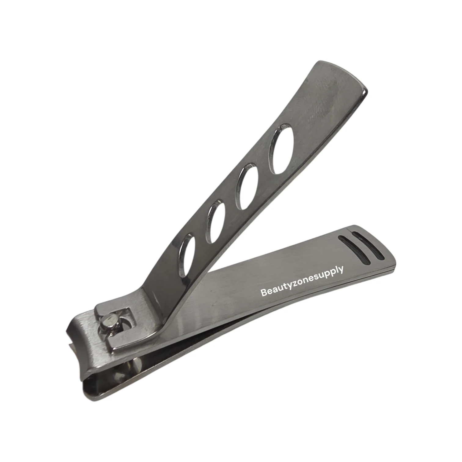 Ikonna Stainless Steel Wide Jaw Nail Clipper Curved Edge - Image 3