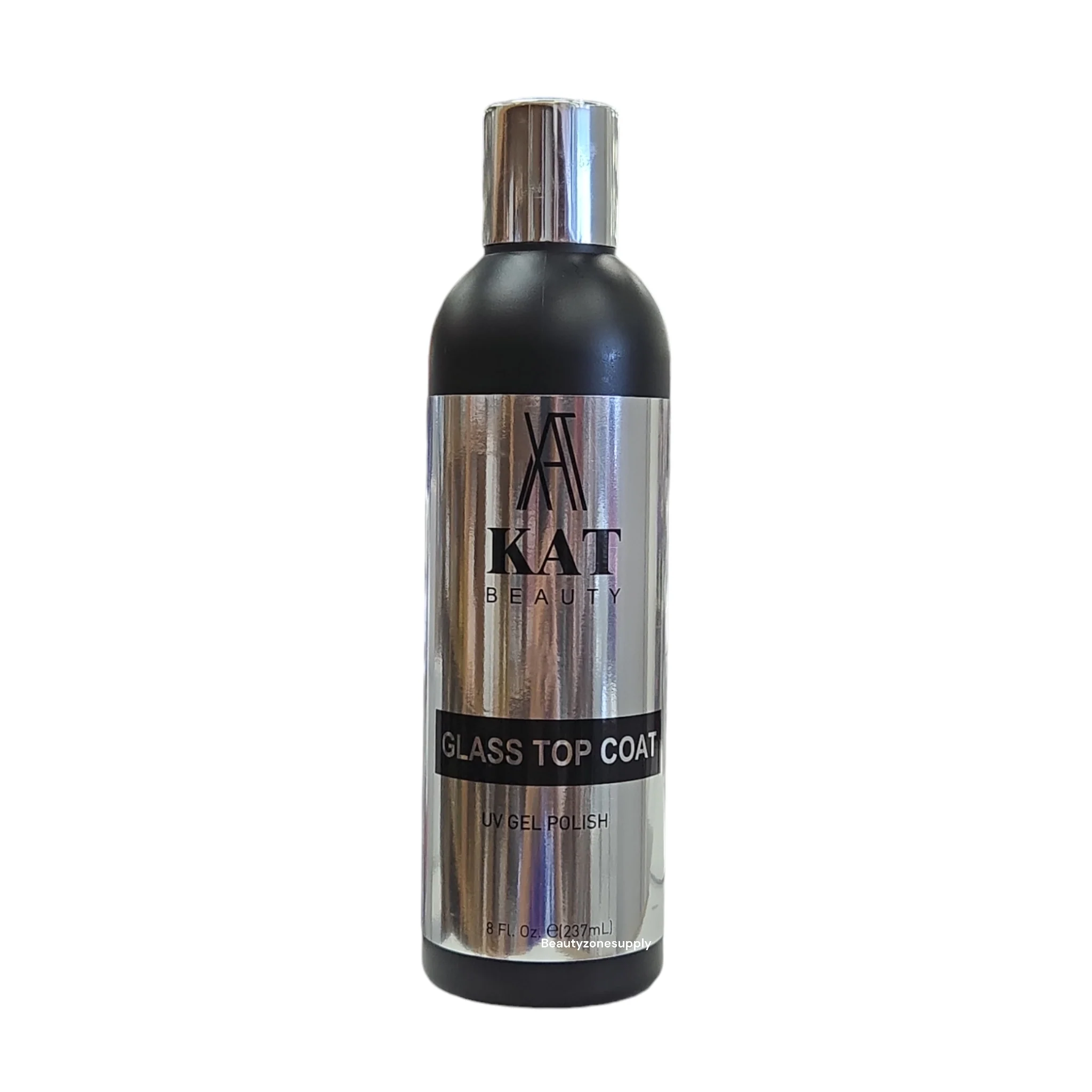 KAT Beauty Glass Top Coat UV Gel Polish Refill 8 oz - Image 2