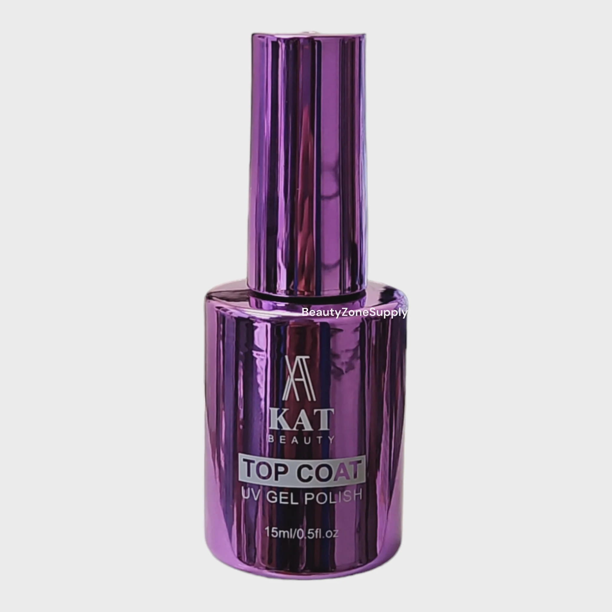 KAT Beauty Top Coat UV Gel Polish 15ml/0.5oz - Image 2