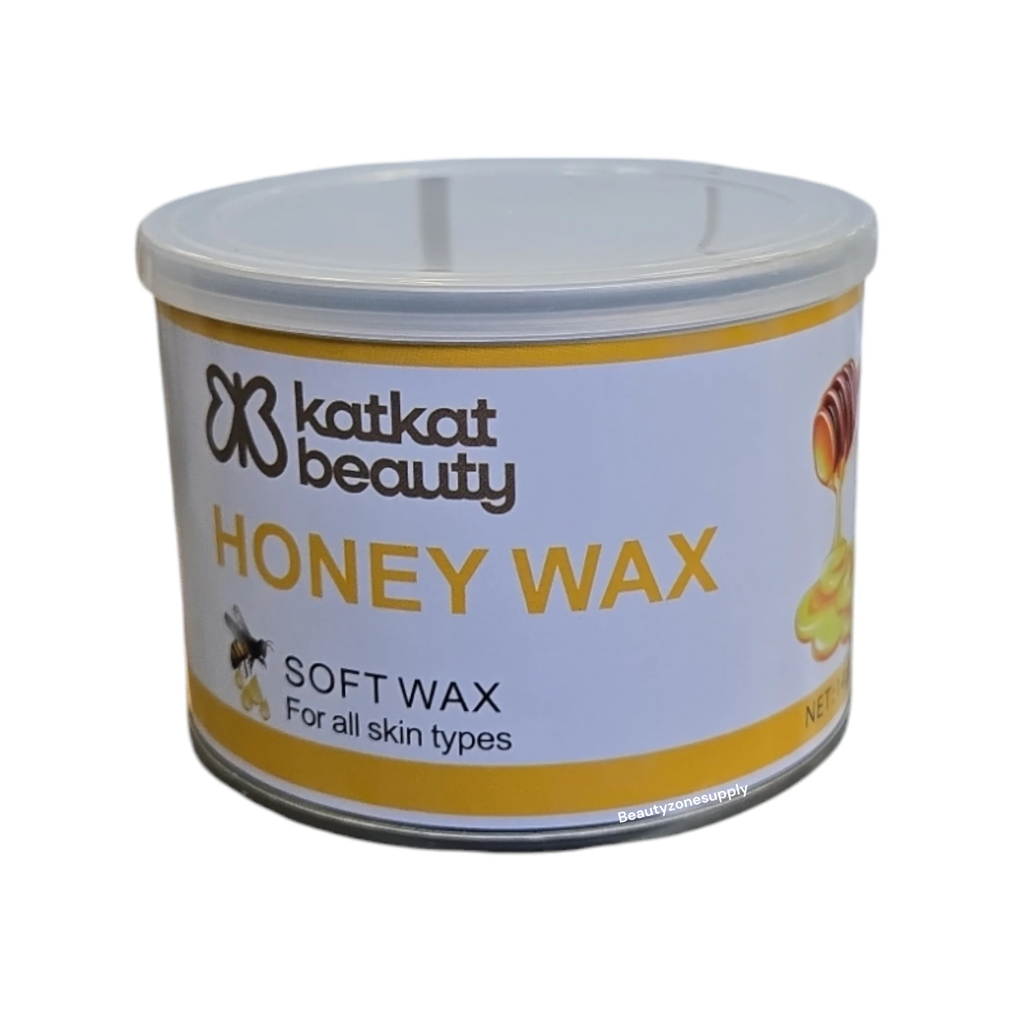 KAT Wax All Purpose Honey Wax 14 oz Soft Wax - Image 2