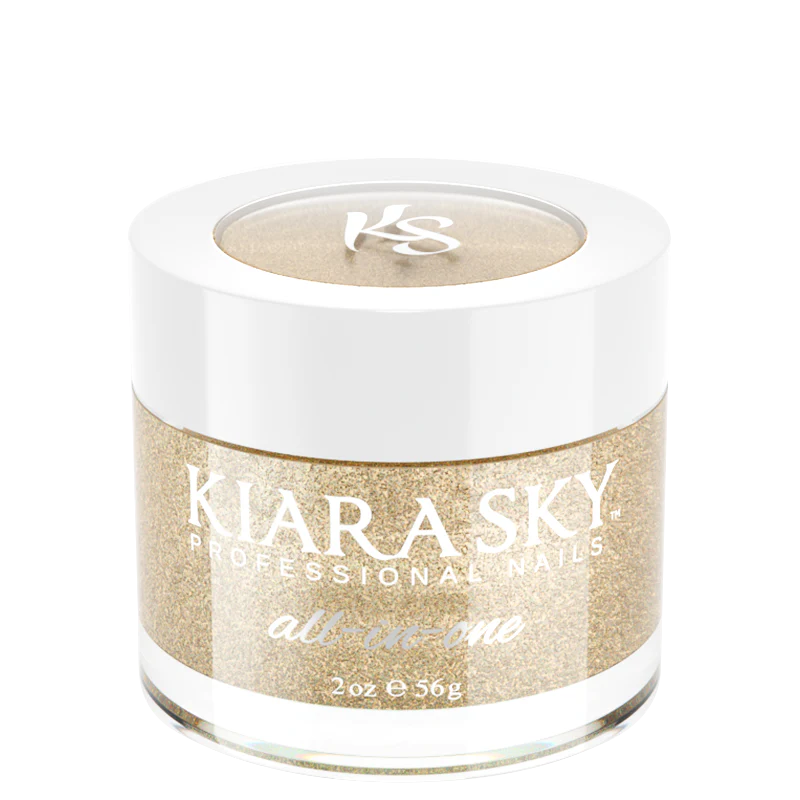Kiara Sky All In One Dip Powder 2 oz Dripping In Gold D5017