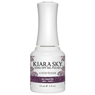Kiara Sky All In One Gel Polish 0.5 oz All Nighter G5039 - Image 2