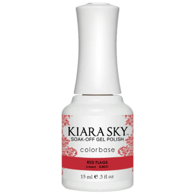 Kiara Sky All In One Gel Polish 0.5 oz Red Flags G5031