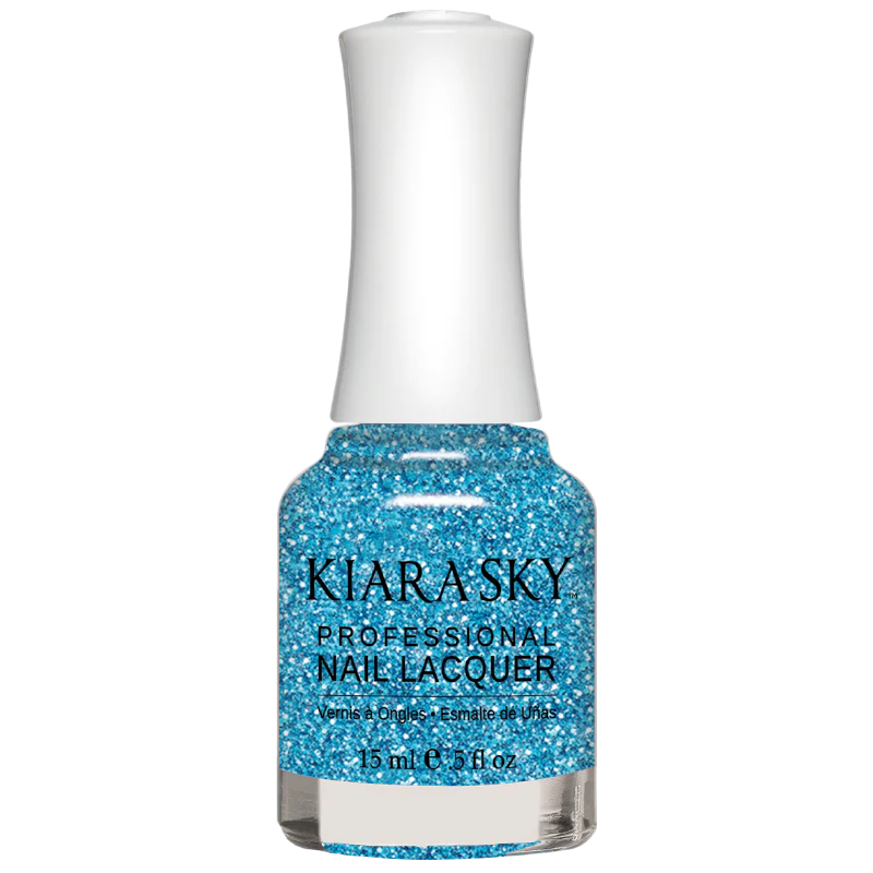 Kiara Sky All In One Nail Lacquer 0.5 oz Blue Lights N5071