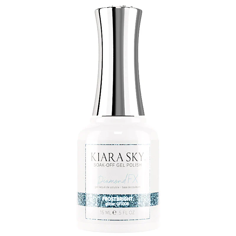 Kiara Sky Diamond FX Gel Polish- FROSTBRIGHT 0.5 oz #GFX108