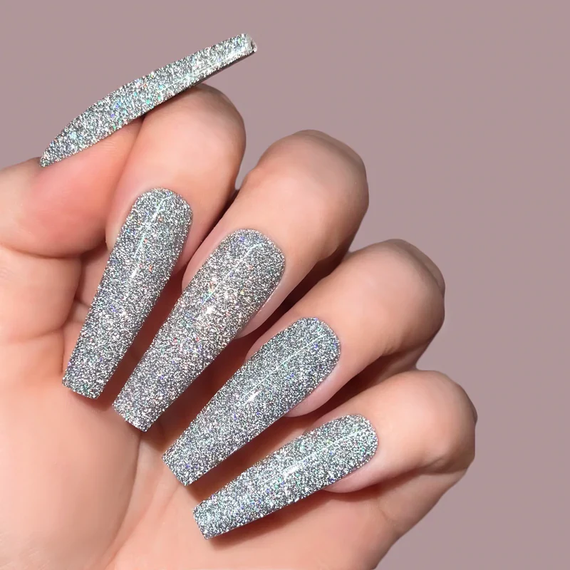 Kiara Sky Diamond FX Gel Polish- MOONDUST 0.5 oz #GFX102 - Image 2