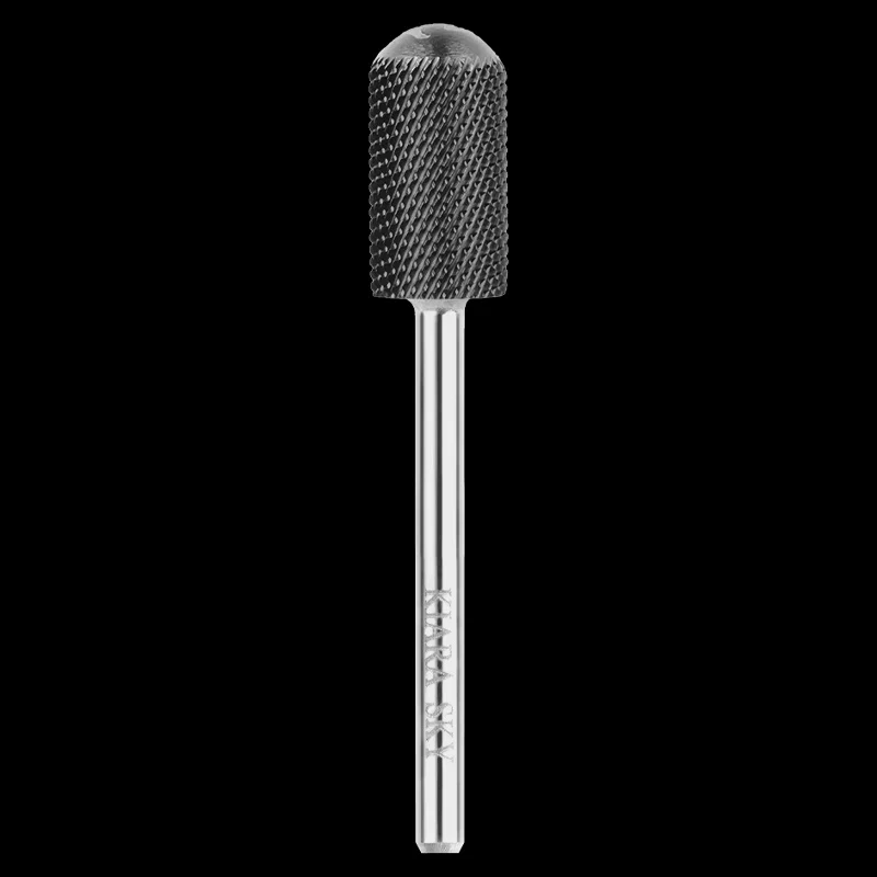 Kiara Sky Nail Bits Large Smooth Top Black