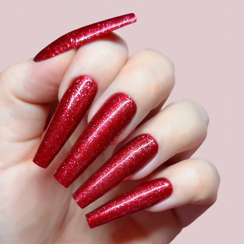 Kiara Sky Platinum FX Gel Polish- CANDY APPLE 0.5 oz #GFX203 - Image 2