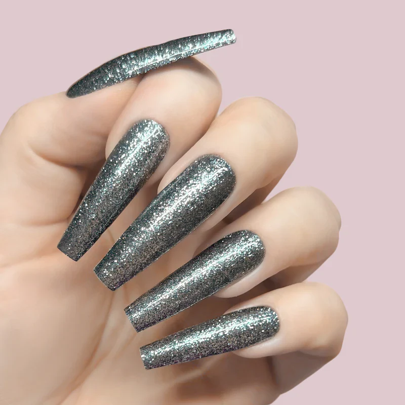 Kiara Sky Platinum FX Gel Polish- FUNMETAL 0.5 oz #GFX201 - Image 2