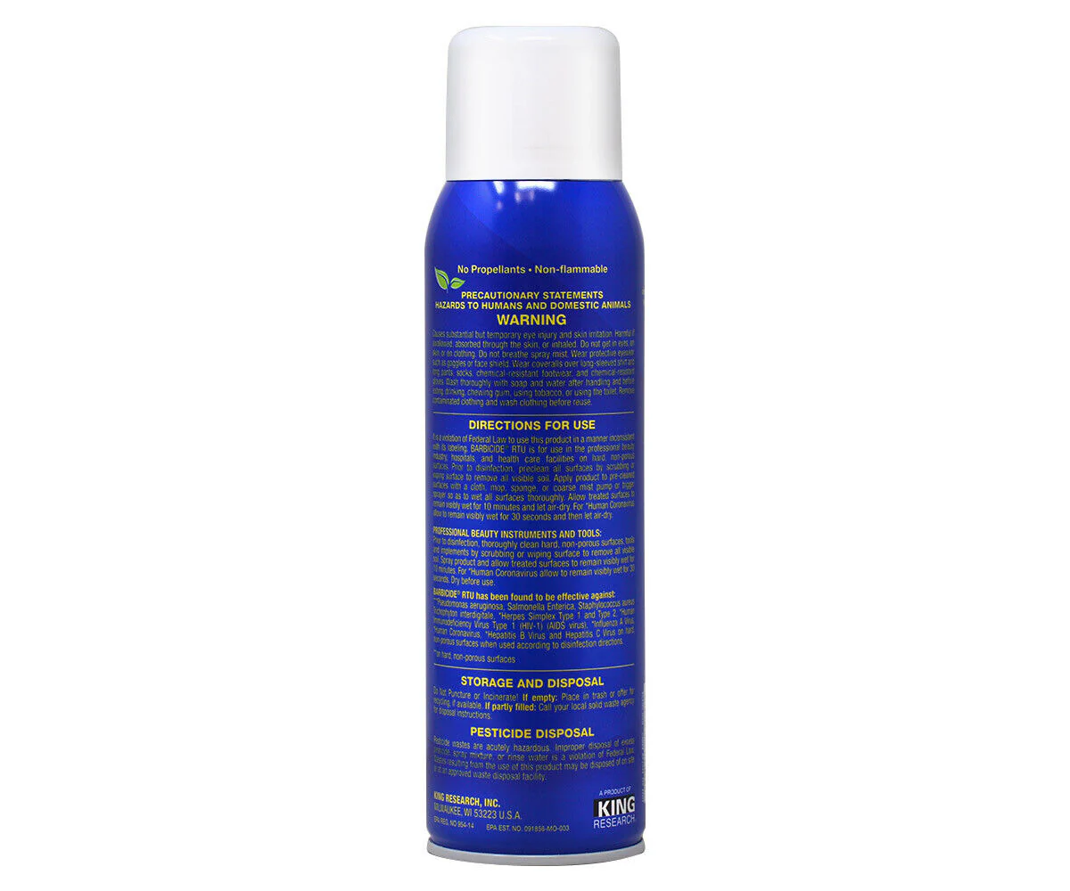 King Research Barbicide Ready to Use (Rtu) 15oz - Image 2