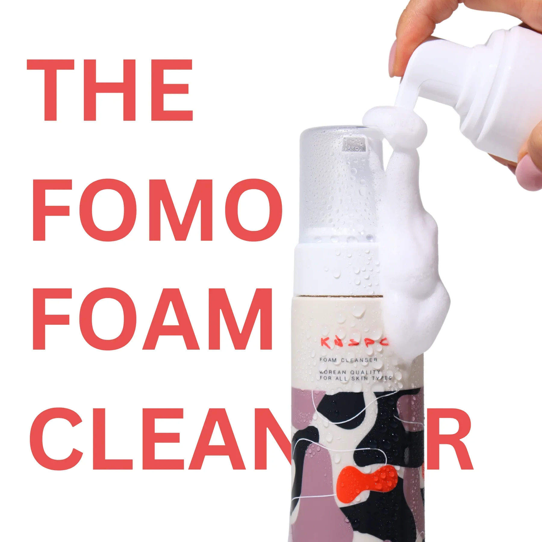 Knspo The Foam Cleanser All Skin Types 150 ml 5.07 fl oz - Image 3