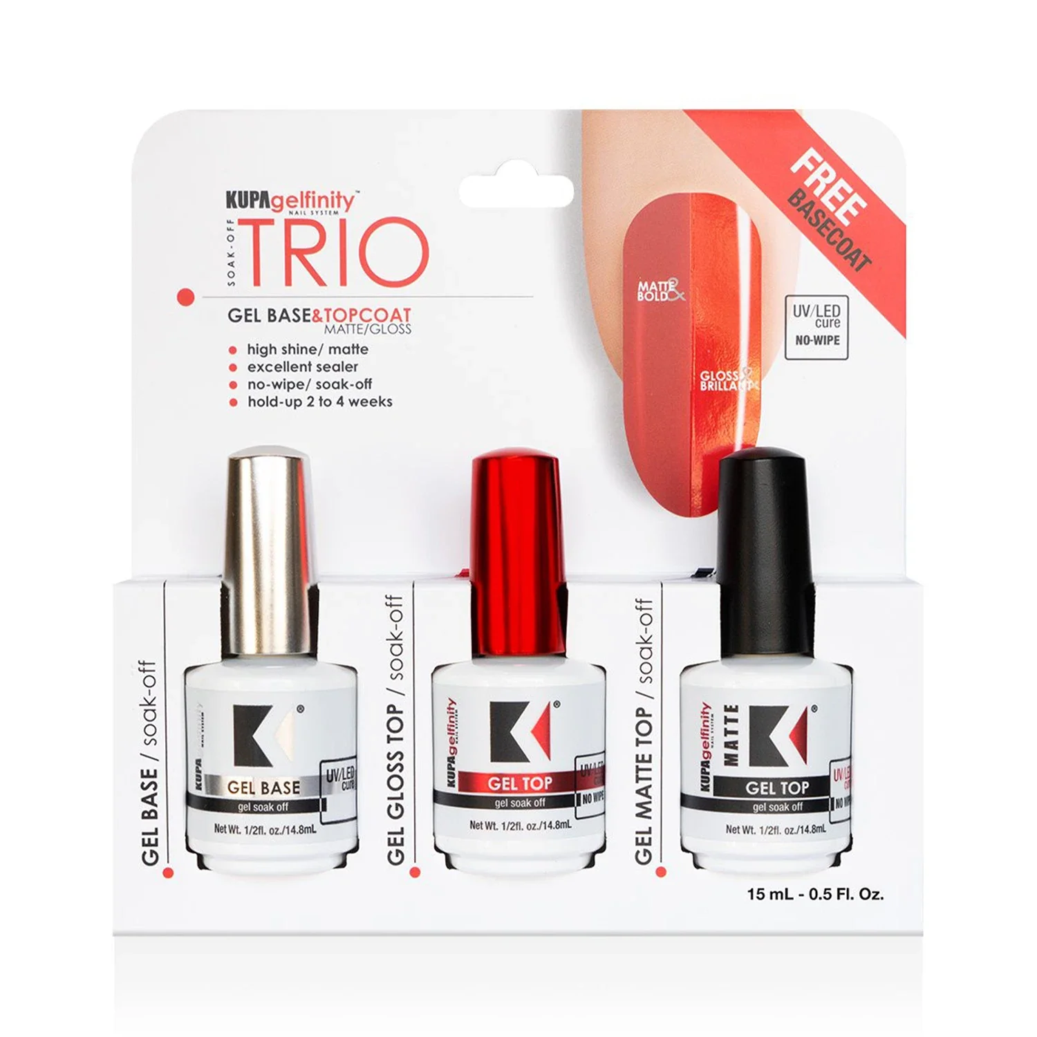 Kupa Gelfinity Trio Pack Top & Base & Matte - Image 3