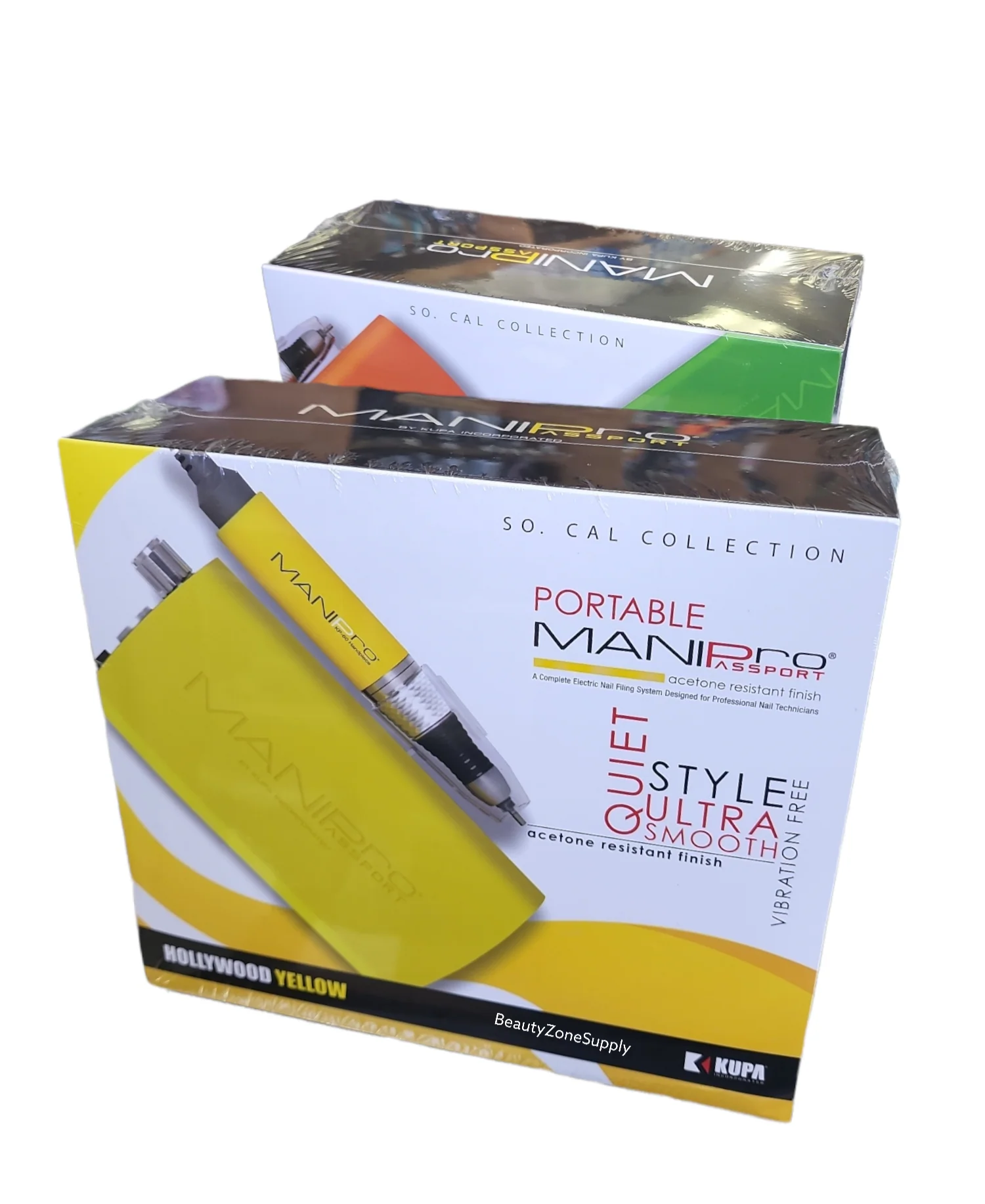 Kupa Passport Manipro Nail File Drill Hollywood Yellow - Image 2