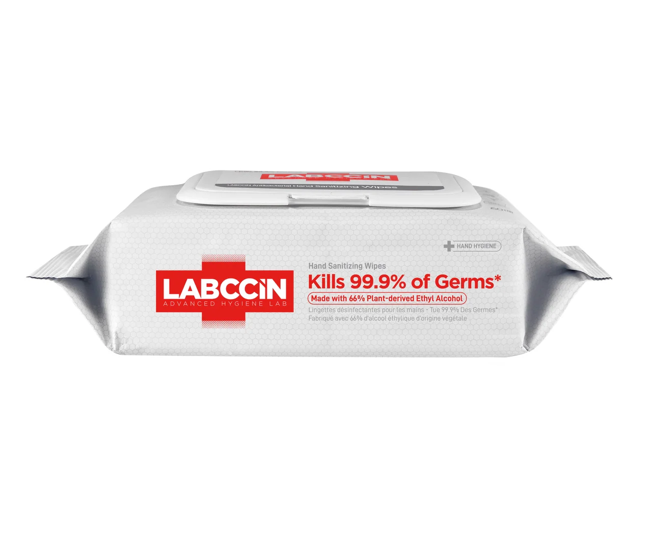 Labccin Hand Sanitizing Wipes kills 99.9% of Germ - Image 2
