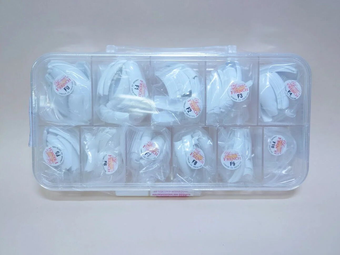 Lamour Tip Box Fake Nails Tip (Natural/French/Clear) **Pick Any** - Image 6