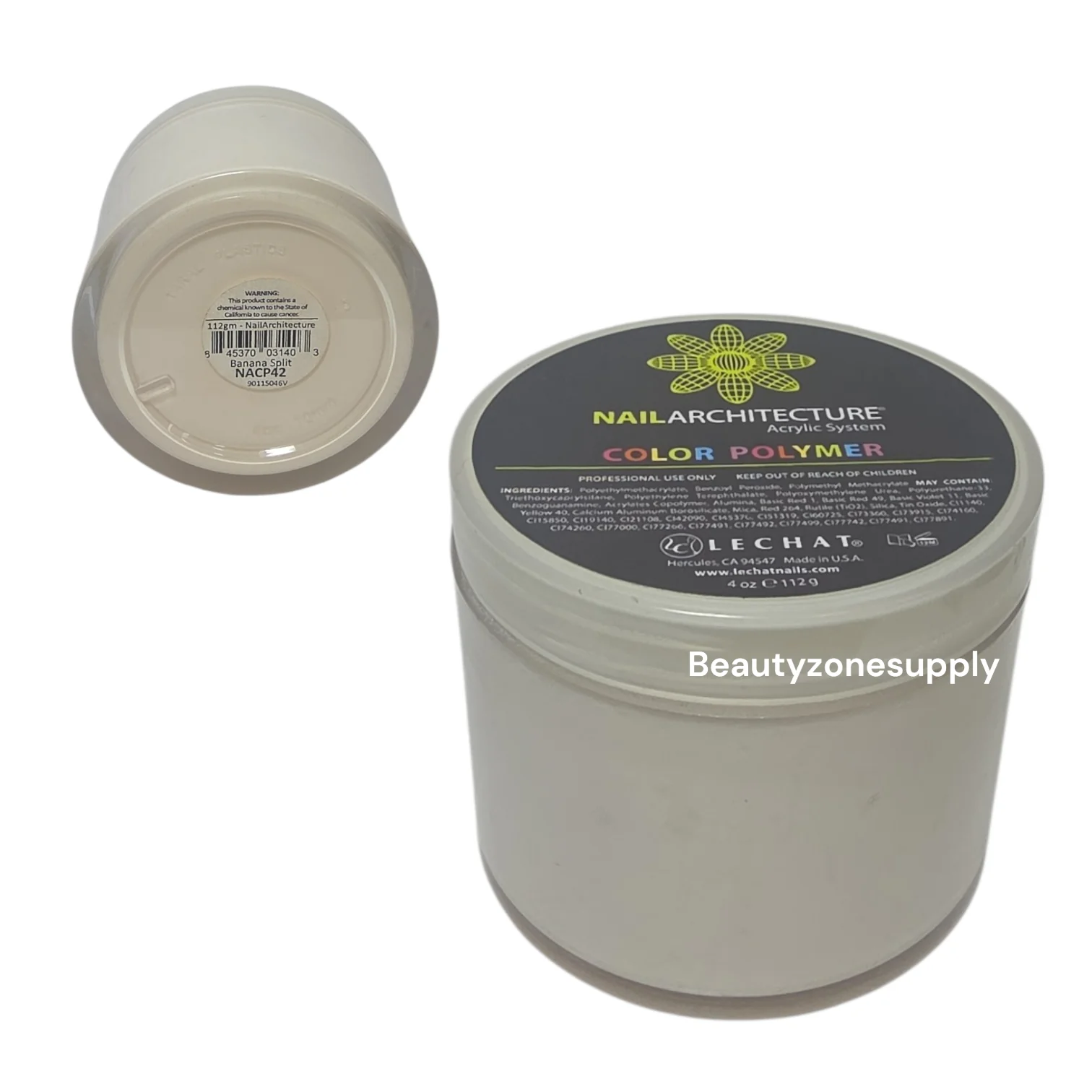 Lechat Nail Architecture Color Polymer Banana Split 4 oz NACP42