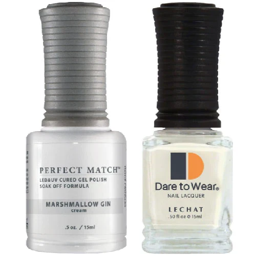 Lechat Perfect match Duo Gel & Lacquer Marshmallow Gin PMS035