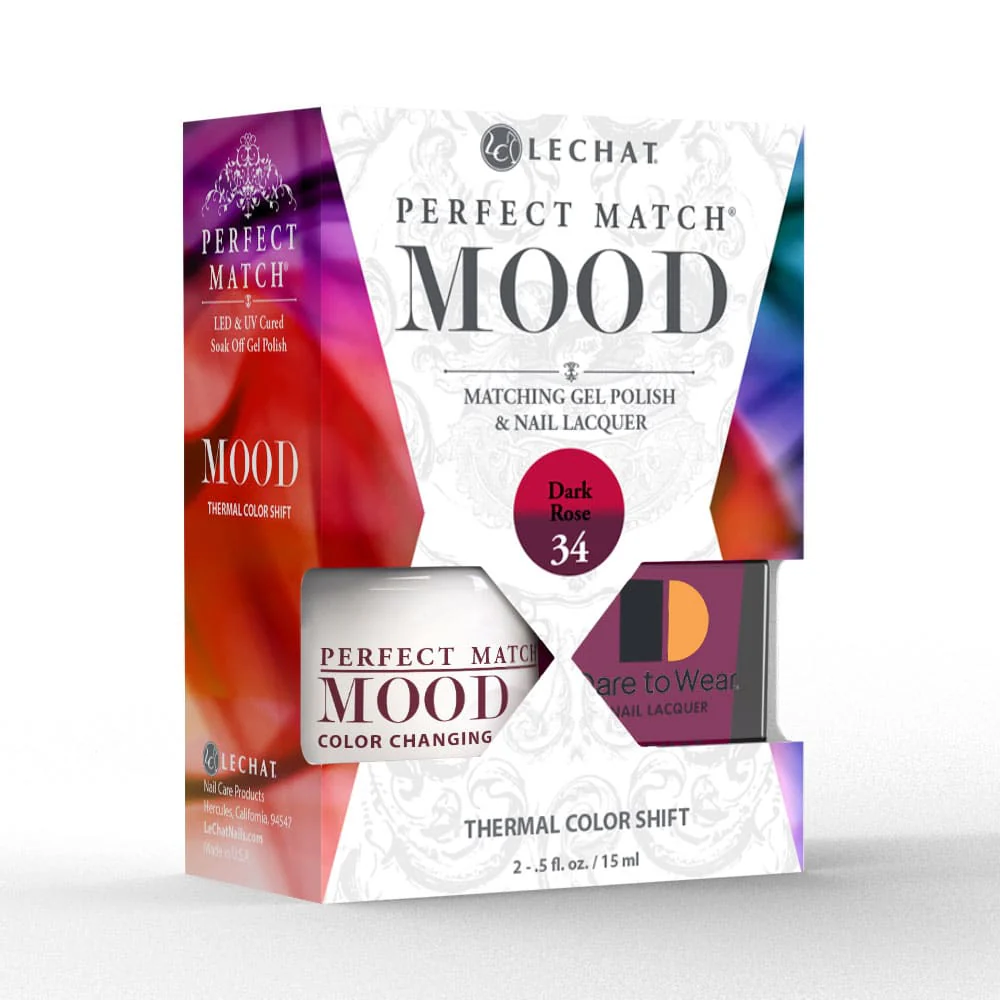 Lechat Perfect Match Mood Changing Color Duo Dark Rose #PMMDS34 - Image 2