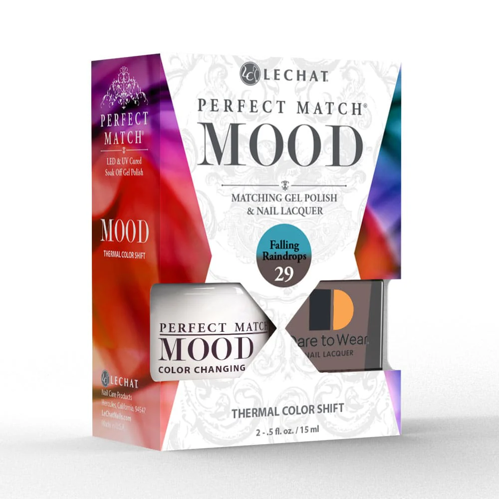 Lechat Perfect Match Mood Changing Color Duo Falling Raindrops #PMMDS29