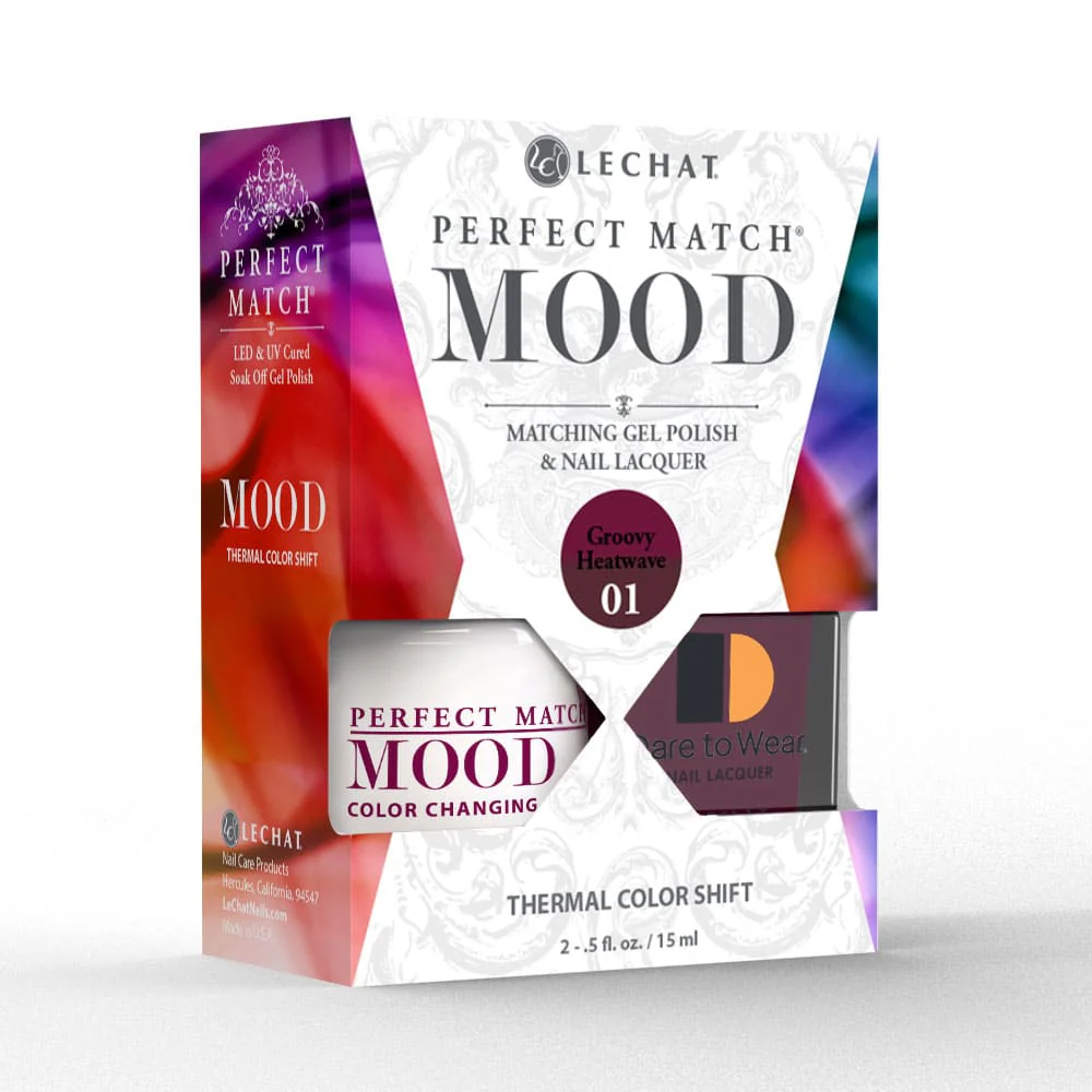 Lechat Perfect Match Mood Changing Color Duo Groovy Heatwave #PMMDS01 - Image 3