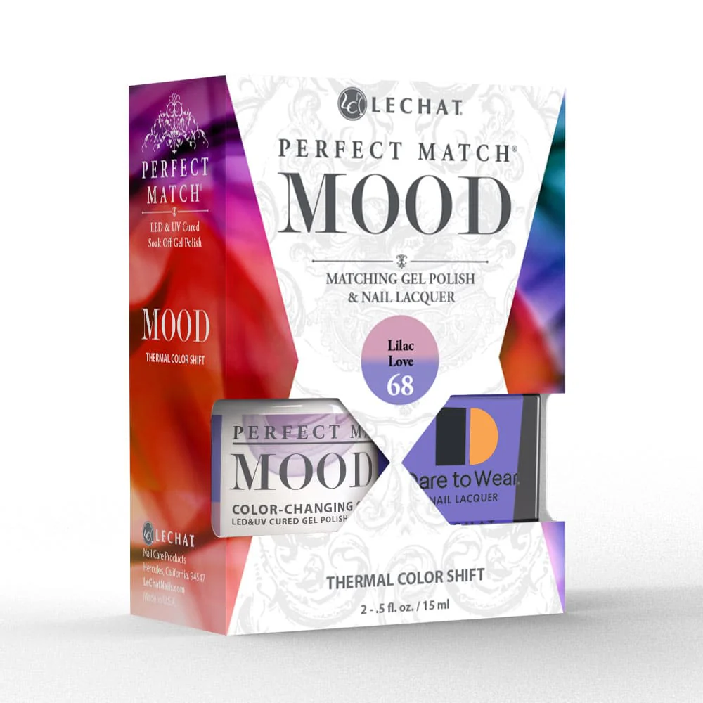 Lechat Perfect Match Mood Changing Color Duo Lilac Love #PMMDS68 - Image 2