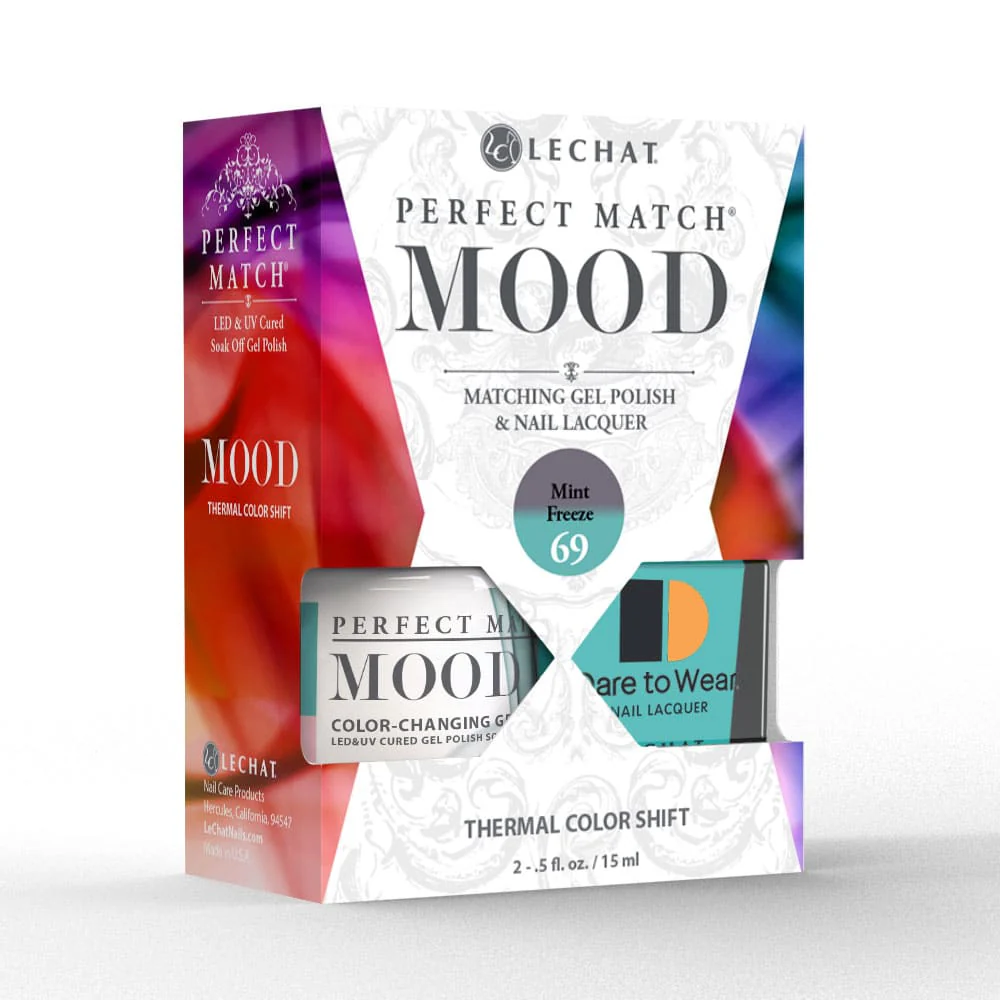 Lechat Perfect Match Mood Changing Color Duo Mint Freeze #PMMDS69 - Image 2
