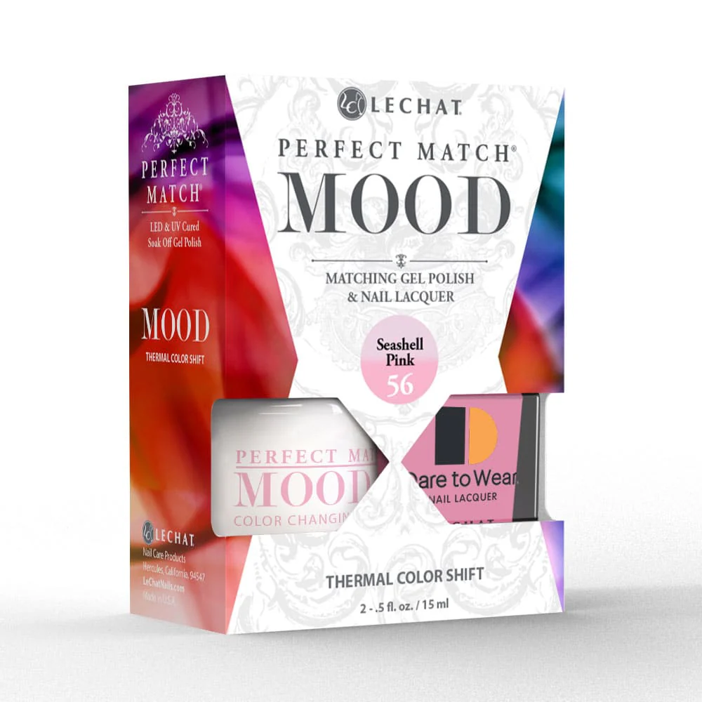 Lechat Perfect Match Mood Changing Color Duo Seashell Pink #PMMDS56 - Image 2