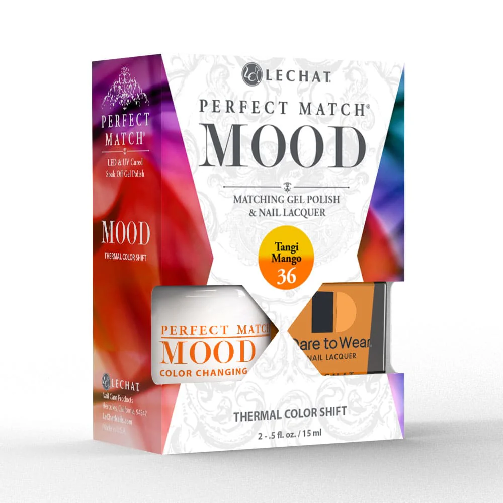 Lechat Perfect Match Mood Changing Color Duo Tangi Mango #PMMDS36 - Image 2