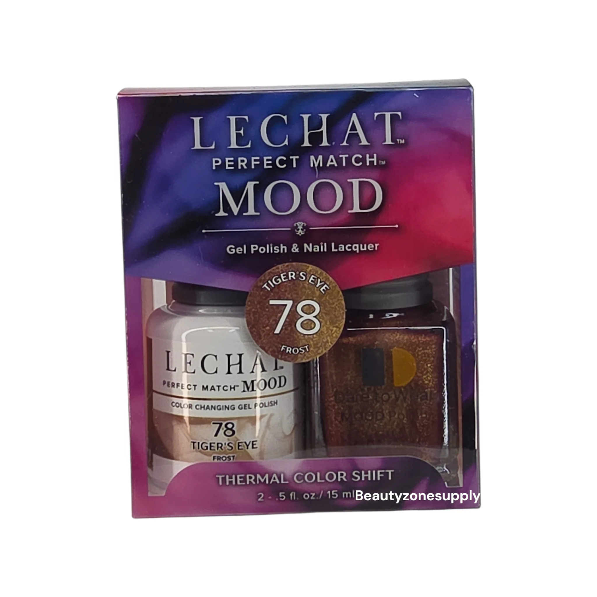 Lechat Perfect Match Mood Changing Color Duo Tiger’s Eye #PMMDS78