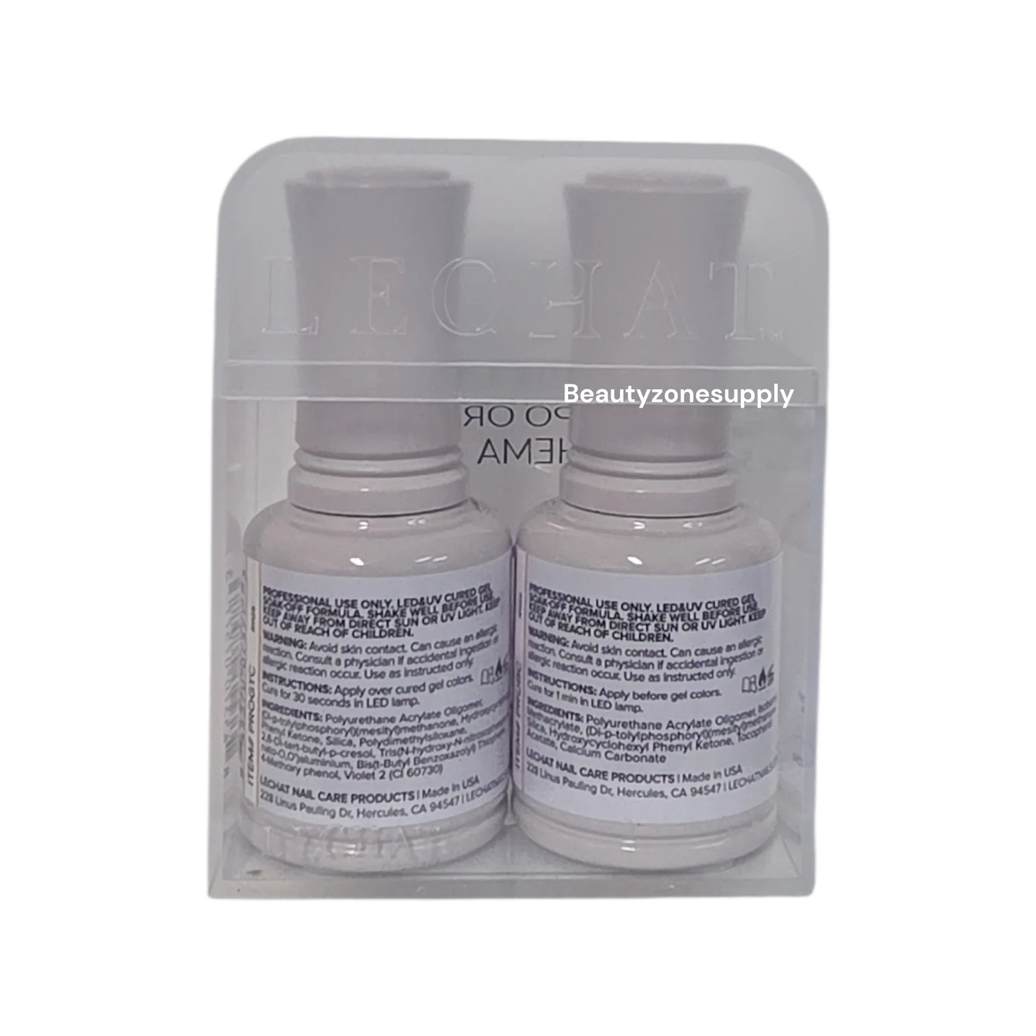 Lechat Perfect match Pro Duo Base & Top Gloss PRODBTC - Image 3