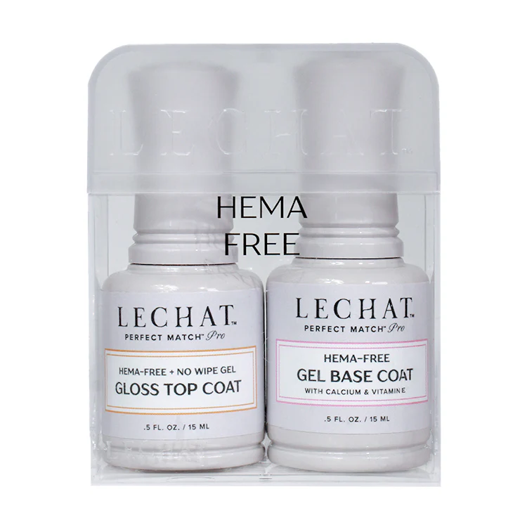 Lechat Perfect match Pro Gel & Lacquer HEMA free Base & Top PRODBT