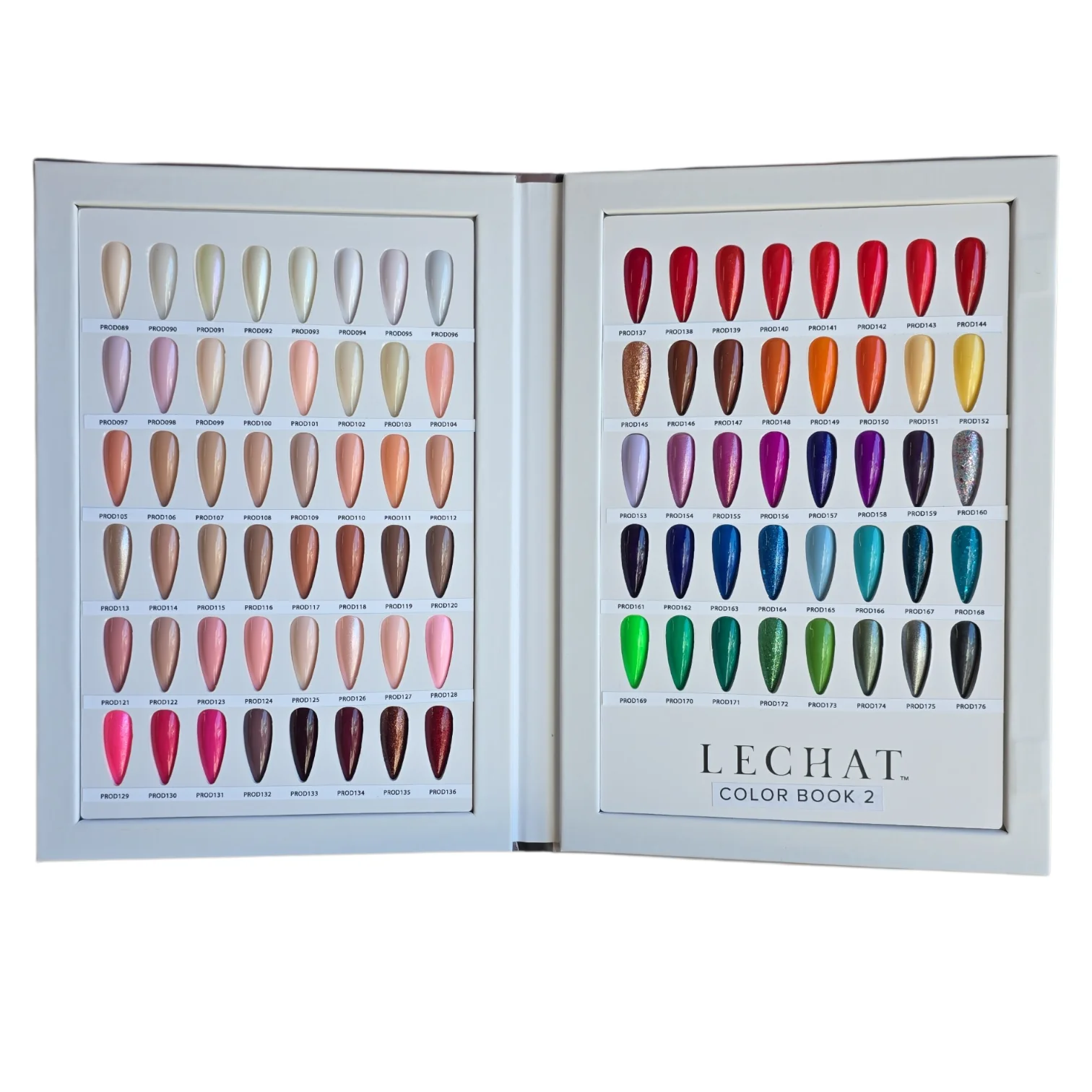 Lechat Perfect match Pro Gel & Lacquer HEMA free Set 2 (089 to 176)
