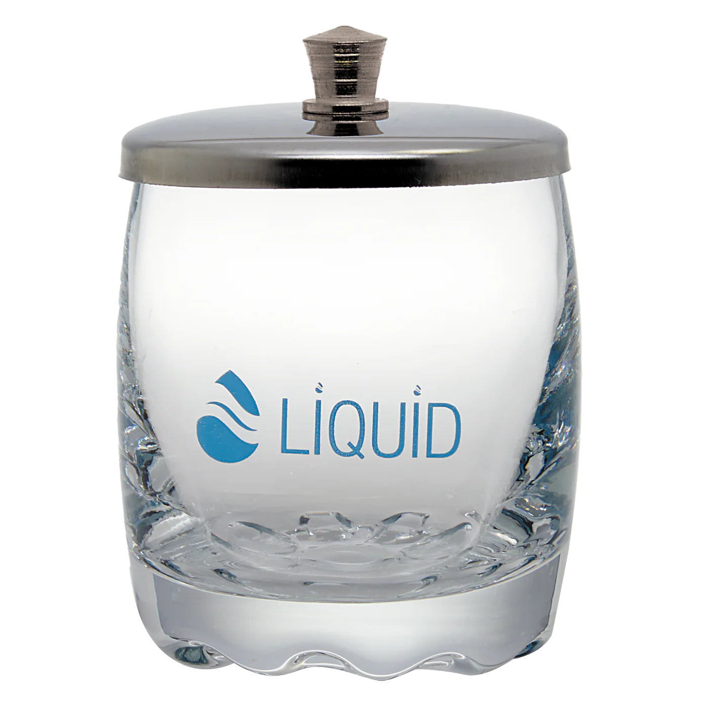 Liquid Glass Jar with Stainless Steel Lid, 60 mL DL-C591